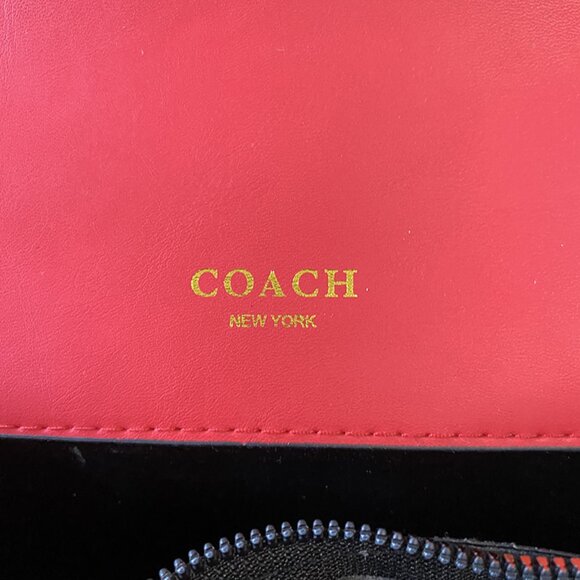 Coach Strawberry Tan Shoulder Crossbody Bag - Picture 6 of 14